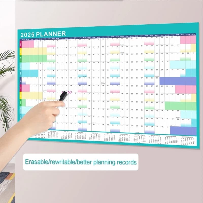 Calendrier annuel 2025