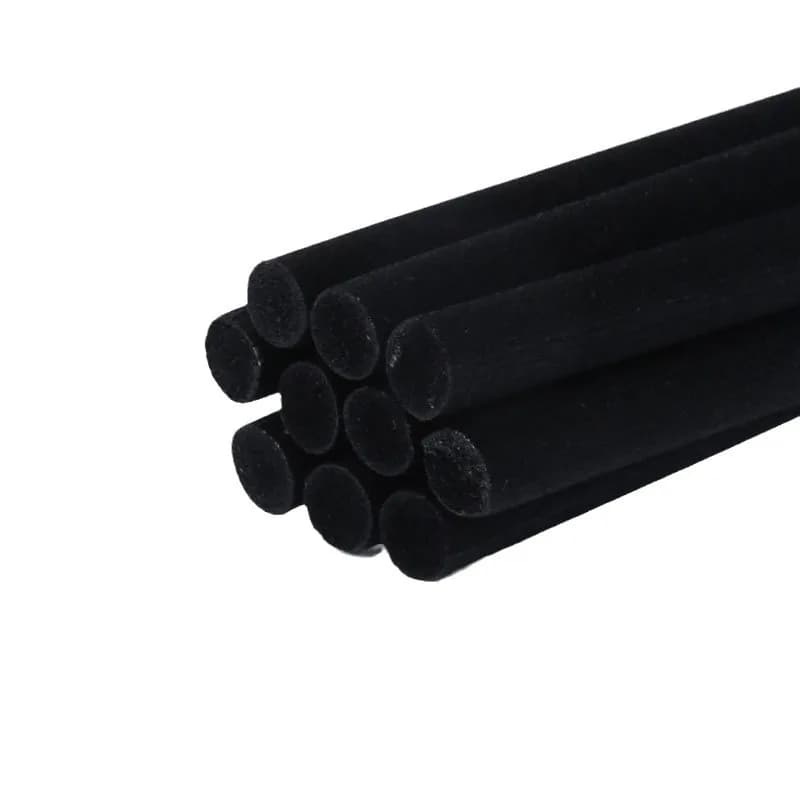 Bâtons de diffuseur épais en Fiber noire