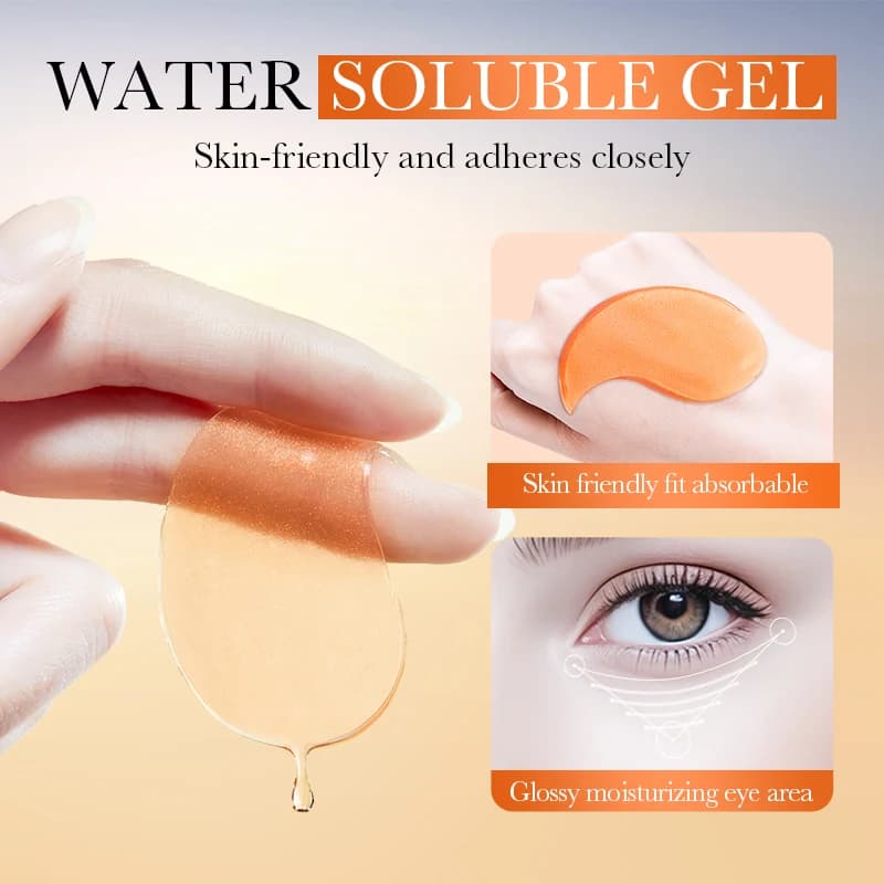 Masque pour les yeux hydratant au collagène et à la vitamine C