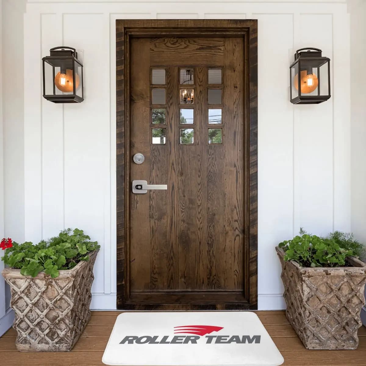 ROLLER TEAM-Tapis de Sol en Polymères Absorbants, Anti-Ald Doorvirus, pour Cuisine, Entrée de Maison, Chambre à Coucher