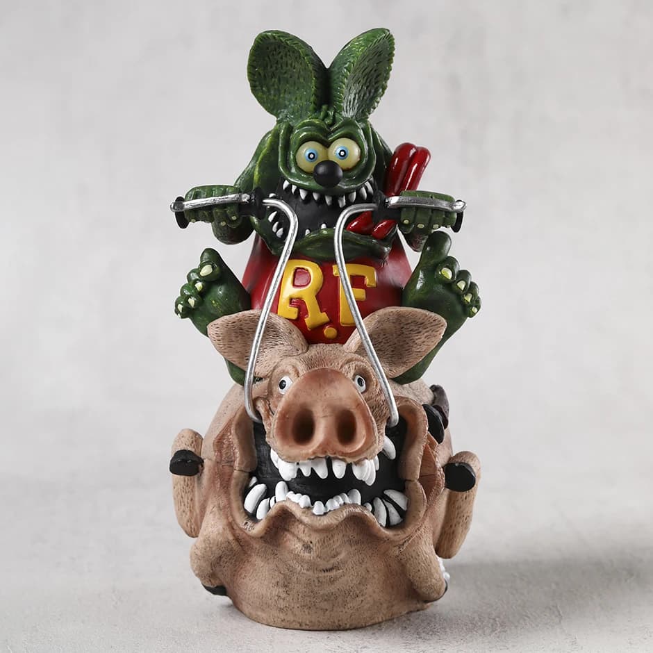 Crazy Mouse Rat Fink PVC Figure Collection modèle jouet poupée Brinquedos