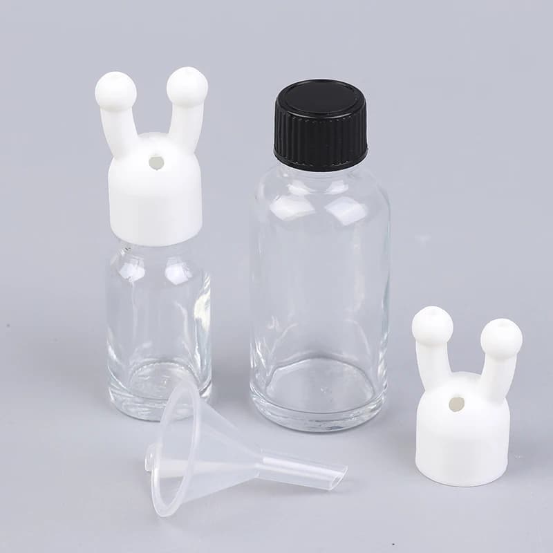 Bouchon d'inhalateur d'huile essentielle et d'arôme, Mini distributeur d'inhalateur de parfum d'huile essentielle, bouteille étanche, inhalateur d'huile essentielle 10/30ML