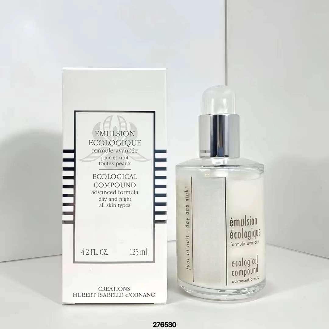 Émulsion Composée Écologique Hydratation Jour & Nuit pour Tous Types de Peaux (125ml)