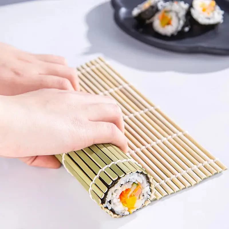 DIY Bamboo Sushi Maker Rolling Polymers