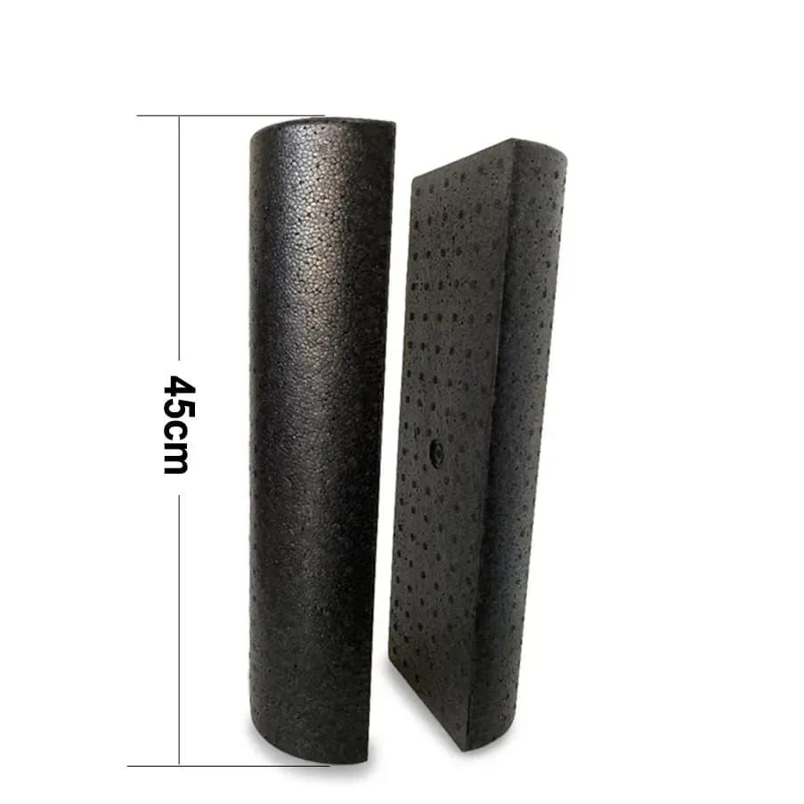 Nouveau rouleau de mousse EPP semi-circulaire pour yoga, pilates, fitness, gym, exercices de fitness, blocs de yoga avec points de massage flottants
