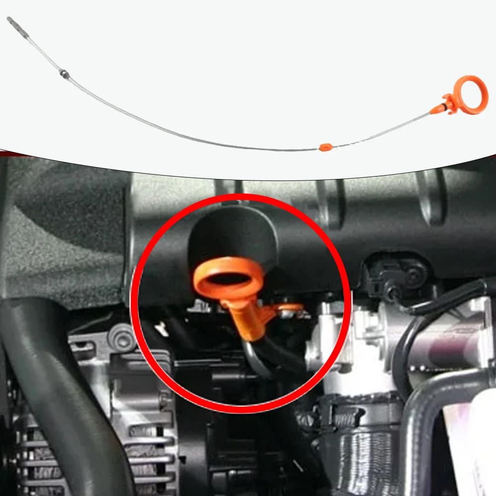 Jauge de niveau d'huile moteur, pour Audi A4 Quattro 2005 2006 2007 2008 2009, 06D115611B