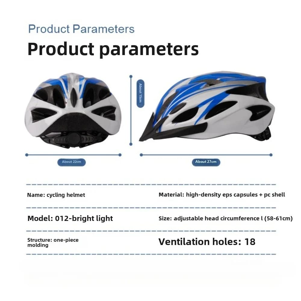 Casque de vélo pour adultes, sûr et confortable, unisexe, casque de protection, léger et confortable, réduit la résistance au vent, équipement de cyclisme