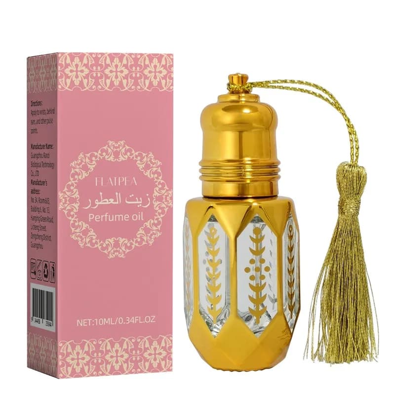 Huile de parfum arabe fruitée au jasmin, parfum durable, élégant, luxueux, charmant, pour femmes, Rollerball arabe du moyen-orient, 10ML
