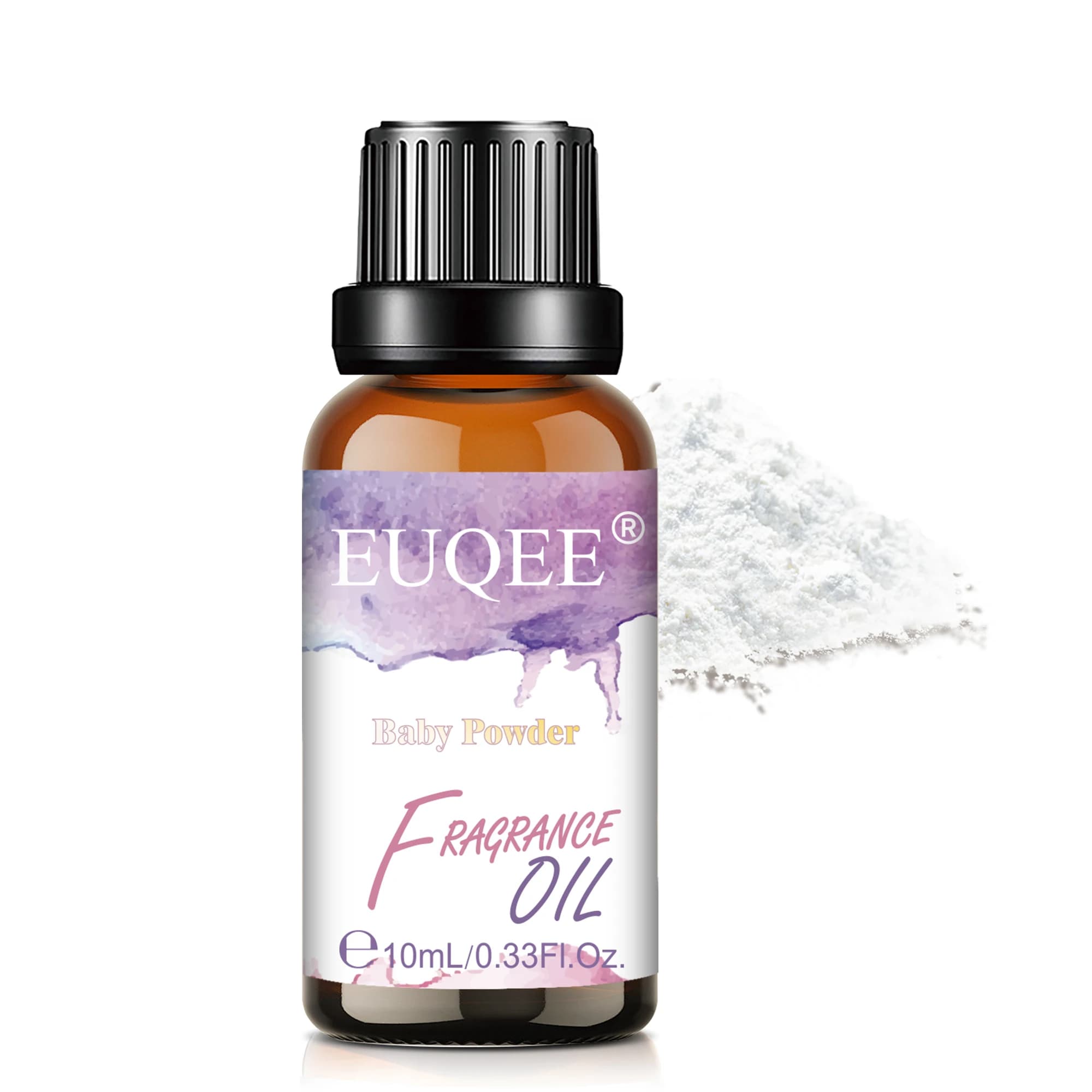 EUQEE 10ml huile parfumée noix de coco et vanille pour diffuseur d'aromathérapie bébé poudre gomme à bulles musc blanc brise de mer huiles parfumées