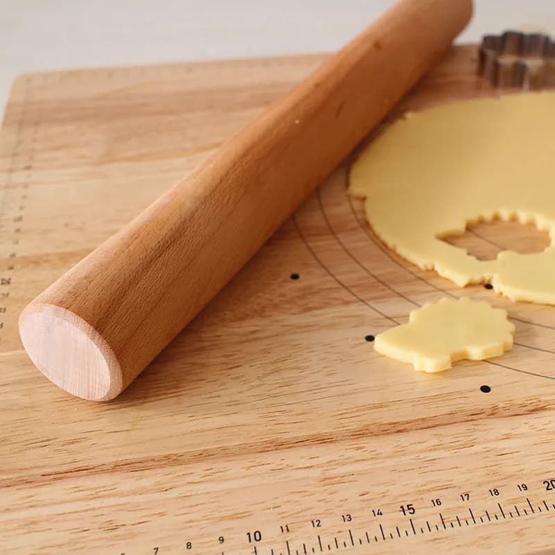 Rouleau à pâtisserie en bois, outil de cuisine pour la pâtisserie, accessoire ménager pour la préparation de pâtisseries