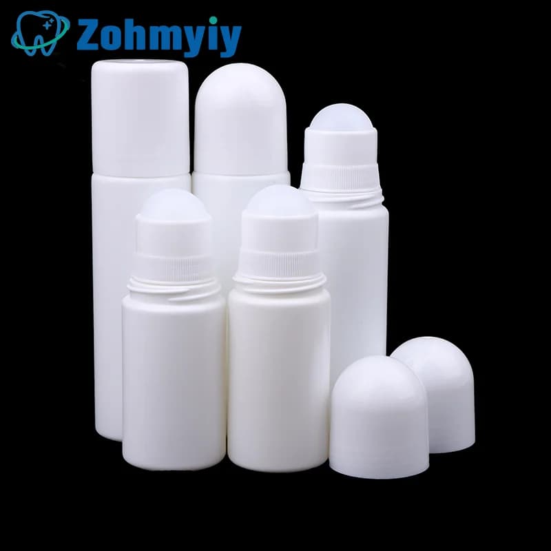 Bouteilles à bille de 30ML-100ML pour huiles essentielles, flacons vides rechargeables, contenants pour déodorant DIY