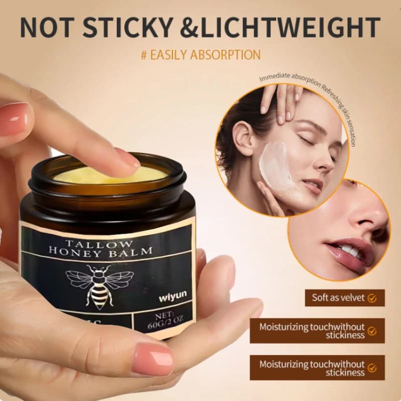 Crème hydratante pour la peau au beurre de miel