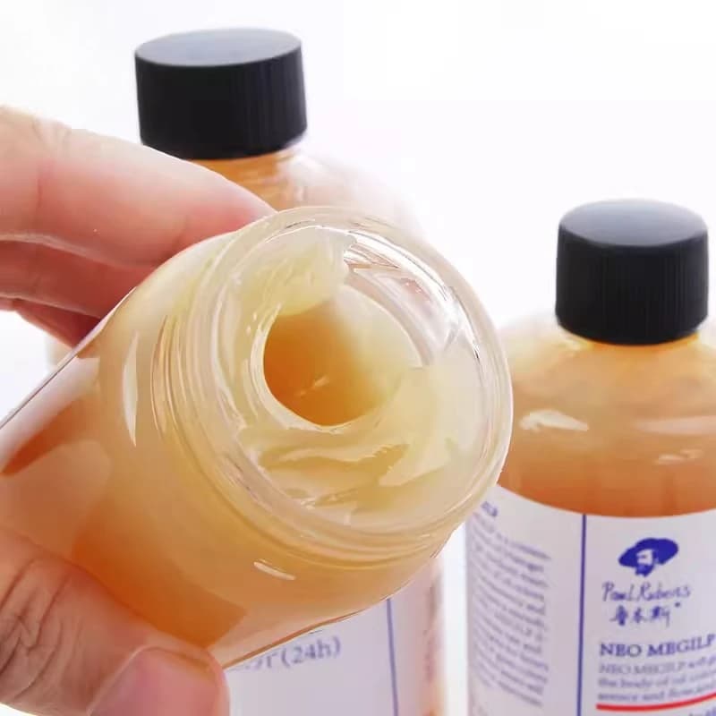 Résine Alkyde 100/250/500ml – Medium pour Artistes, Peinture à l'Huile, Création Artistique, Mélange de Couleurs, Solvant à Séchage Rapide ou Lent