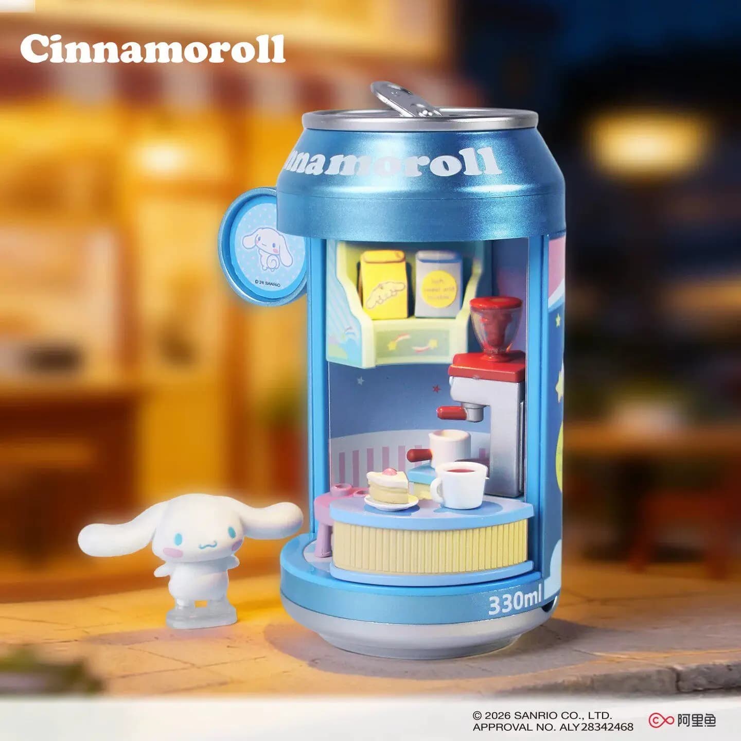 Sanrio Cinnamoroll Blind Box Série Boutique de desserts en canettes de soda