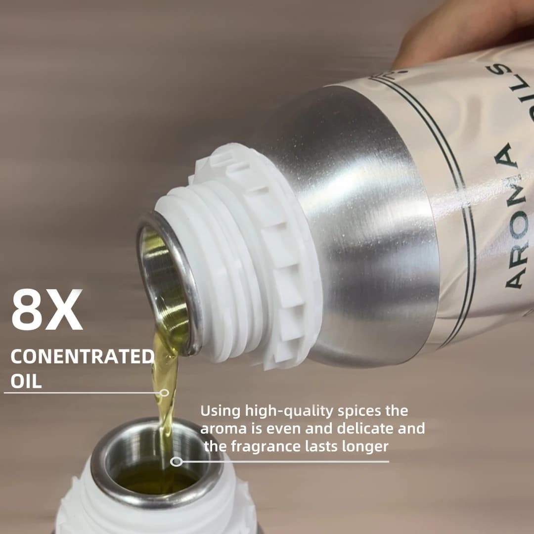 Diffuseur électrique d'huiles essentielles et de parfums 500 ml – Purificateur d'air et assainisseur d'ambiance pour la maison