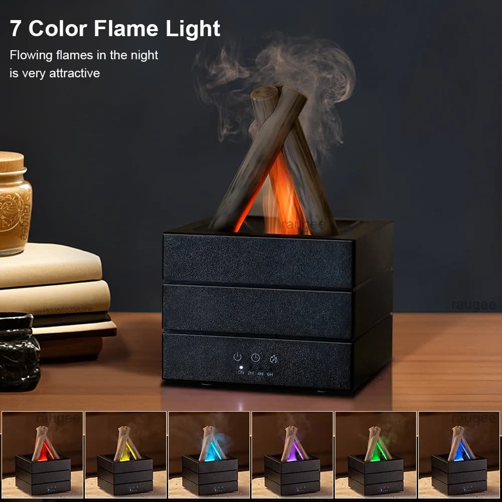 Humidificateur de flamme diffuseur de parfum