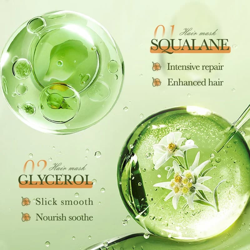 Masque capillaire à l'huile d'olive