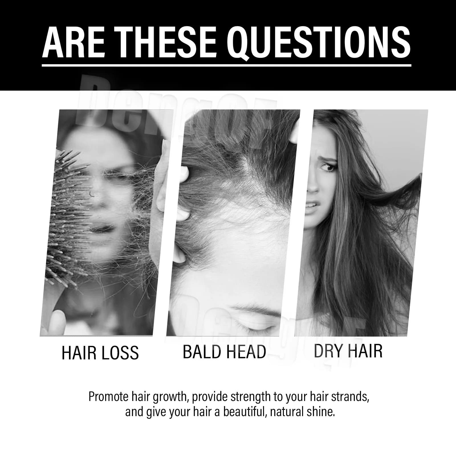 L'essence anti-chute de cheveux favorise la croissance de vos cheveux