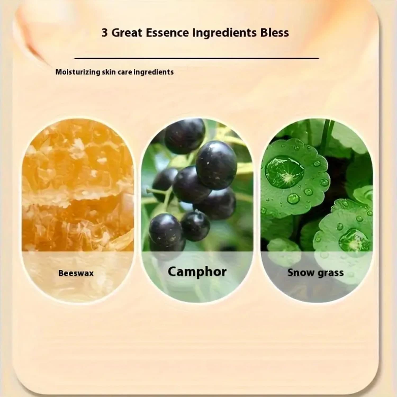 Crème à l'huile de tigre thaïlandaise - Hydratant profond hypoallergénique, riche en nicotinamide et acide hyaluronique, 60g, ingrédients naturels, apaisant et hydratant, adapté à tous les tons de pea