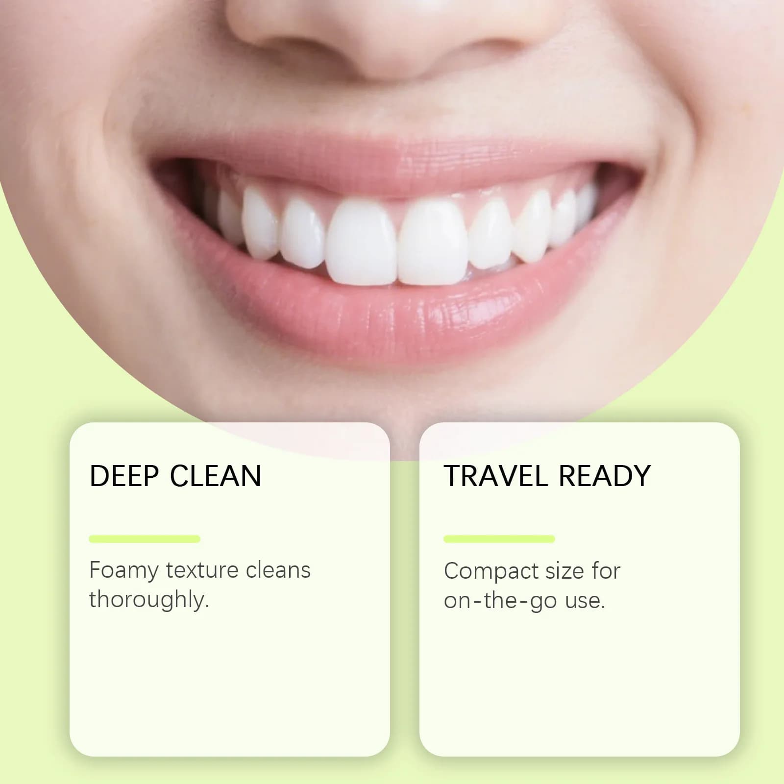 Poudre dentaire Nettoyage doux Éclaircit les dents jaunes Protège les gencives Assure une haleine fraîche Blanchiment des dents Soin buccal nourrissant
