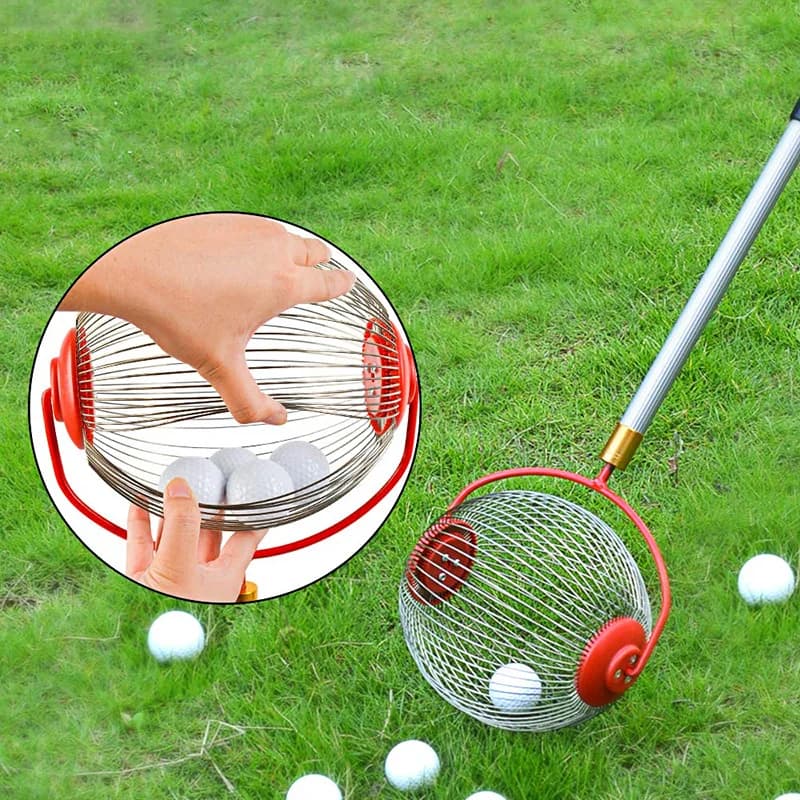 Recueilleur d'écrous roulants, collecteur d'écrous roulants, outils manuels d'extérieur légers et réglables pour ramassage de noix, noix, Pecans, Golf et balle