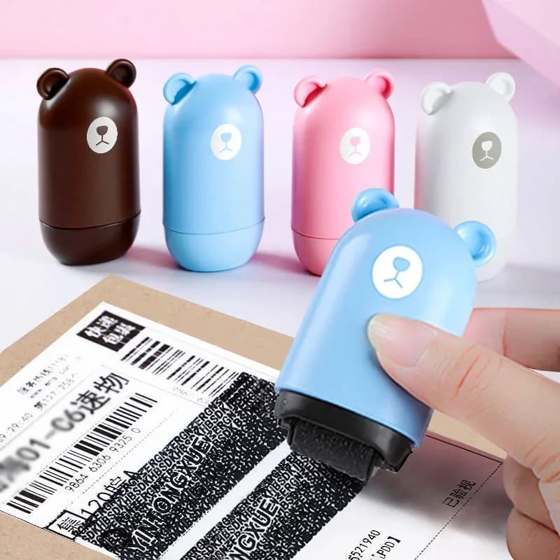 Tampon à rouleau de protection de la vie privée! Garde des données sensibles, conception antivol pour une couverture sécurisée des informations!