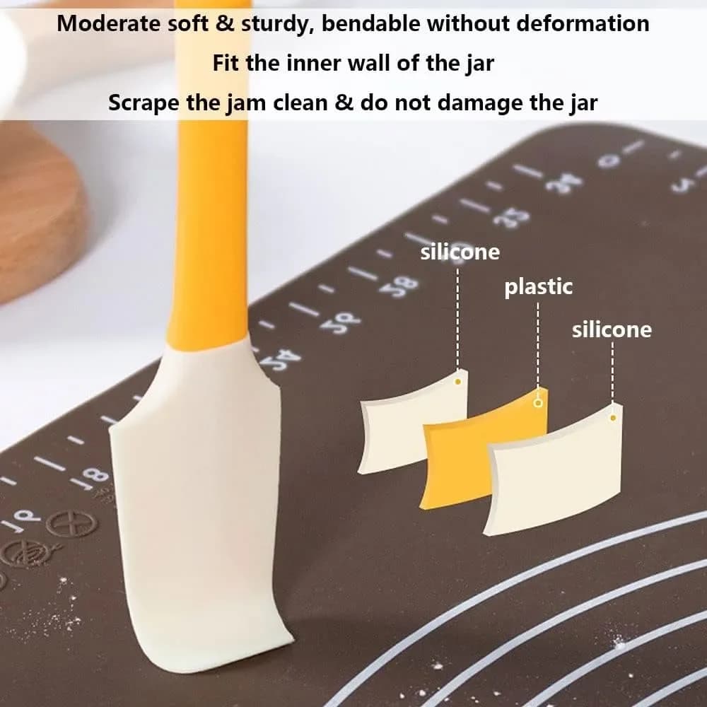Spatule à beurre en Silicone, épandeur de confiture pour le petit déjeuner, épandeur de pain, Gadgets de cuisine, spatule de cuisson antiadhésive résistante à la chaleur sans BPA