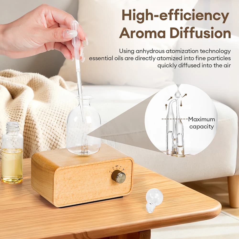 Diffuseur d'huiles essentielles sans eau