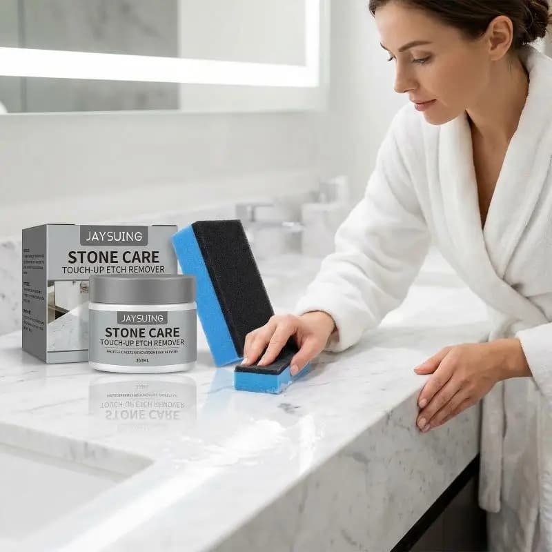 Poudre de polissage pour marbre