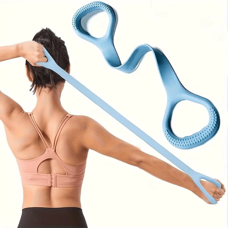 1 bande de résistance pour yoga - couleur aléatoire