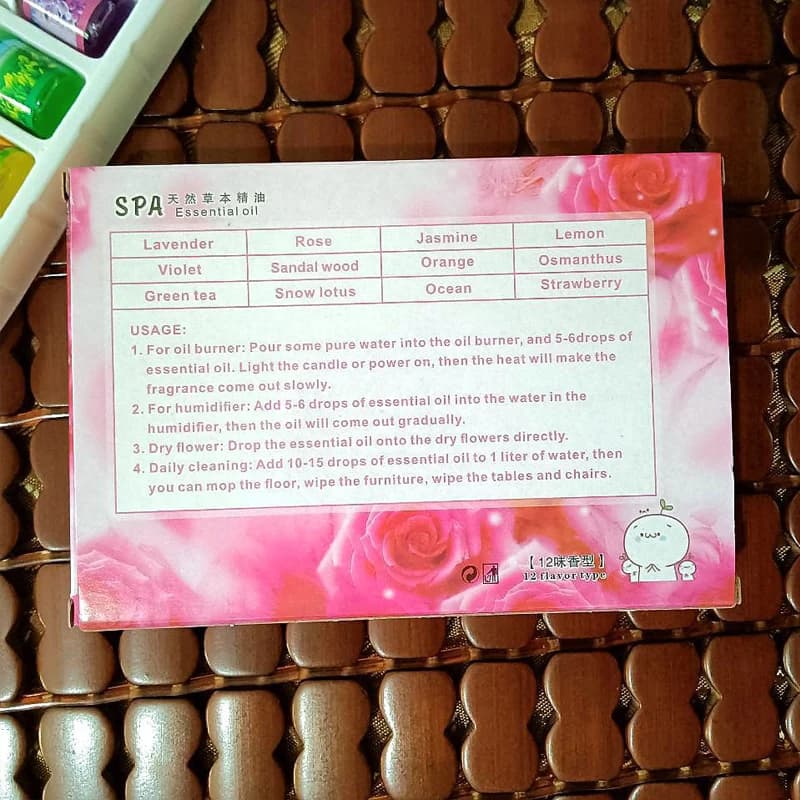 Huiles essentielles pour diffuseurs d'aromathérapie