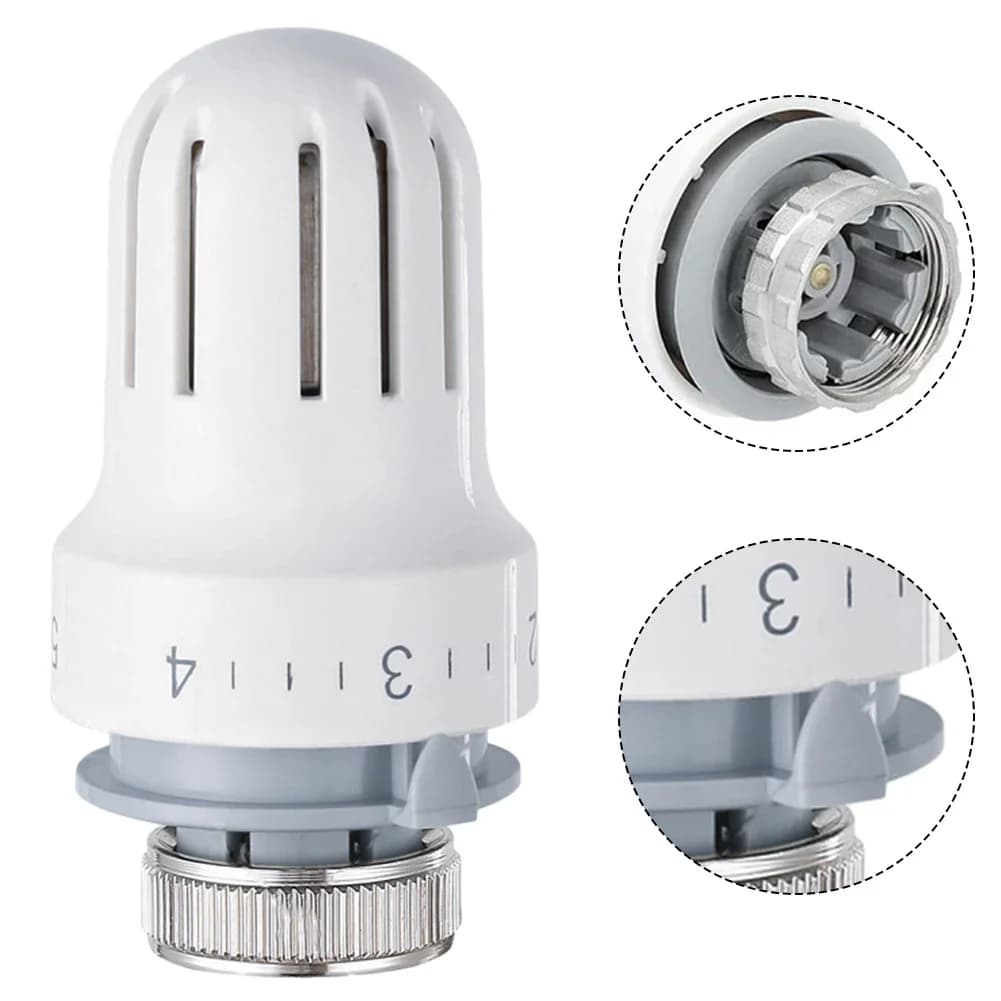 Vanne de chauffage à tête thermostatique