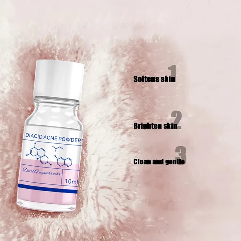Essence concentrée contre l'acné à l'acide salicylique de rose : Contient de l'acide salicylique, de la calamine, double soin, soin des muscles acnéiques^*/y^