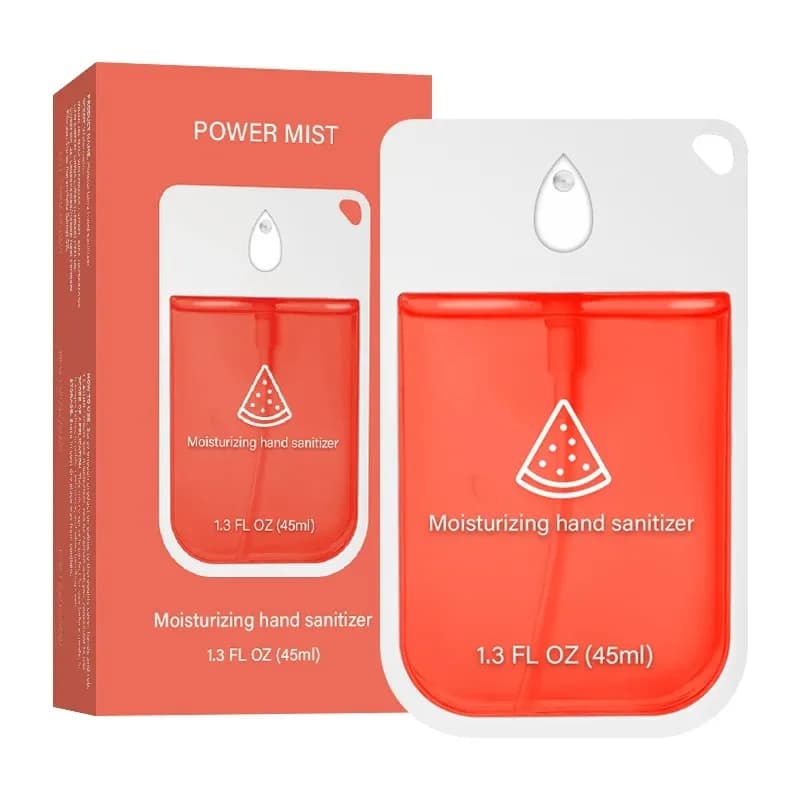 Spray désinfectant pour les mains sans alcool, sans rinçage, parfumé, brume désinfectante portable, brume nettoyante personnelle pour la maison, voyage
