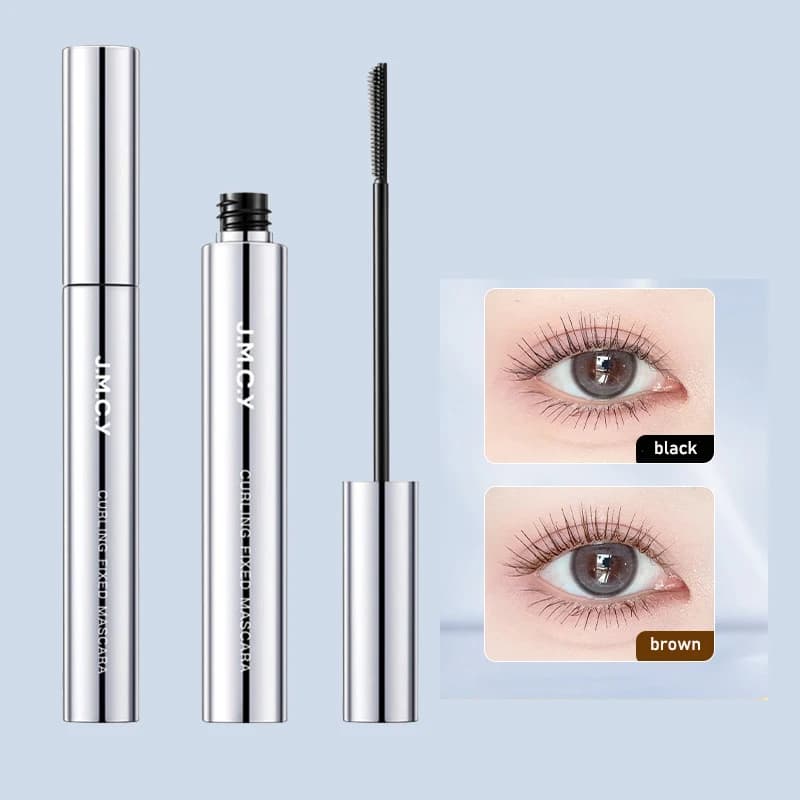 Mascara à cils recourbé 3D, Mascara à brosse fine, Mascara à tube imperméable, Lifting des cils, longue durée, sans grattage, défini