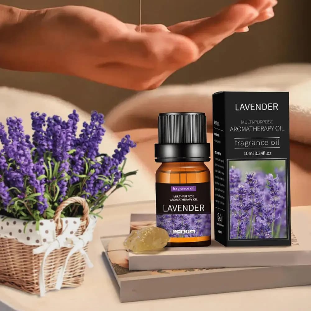 Huiles essentielles pour diffuseur d'arôme, humidificateur d'air, lavande, Rose, Eucalyptus, bois de santal, aromathérapie rafraîchissante, 20 saveurs, 10ml