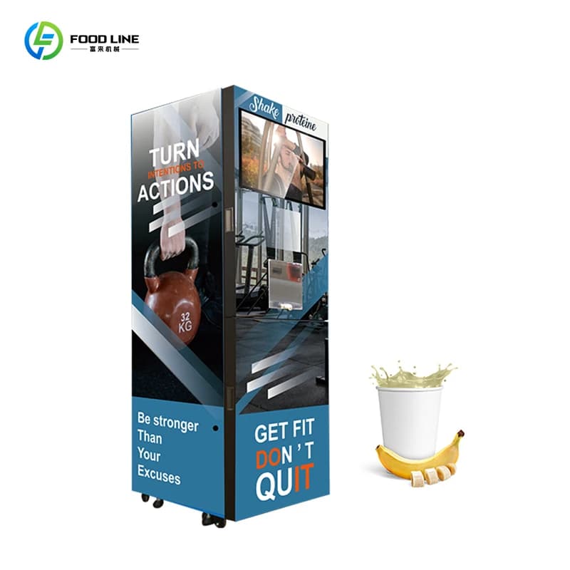 Distributeur de gobelets pour machine à boissons protéinées de qualité supérieure