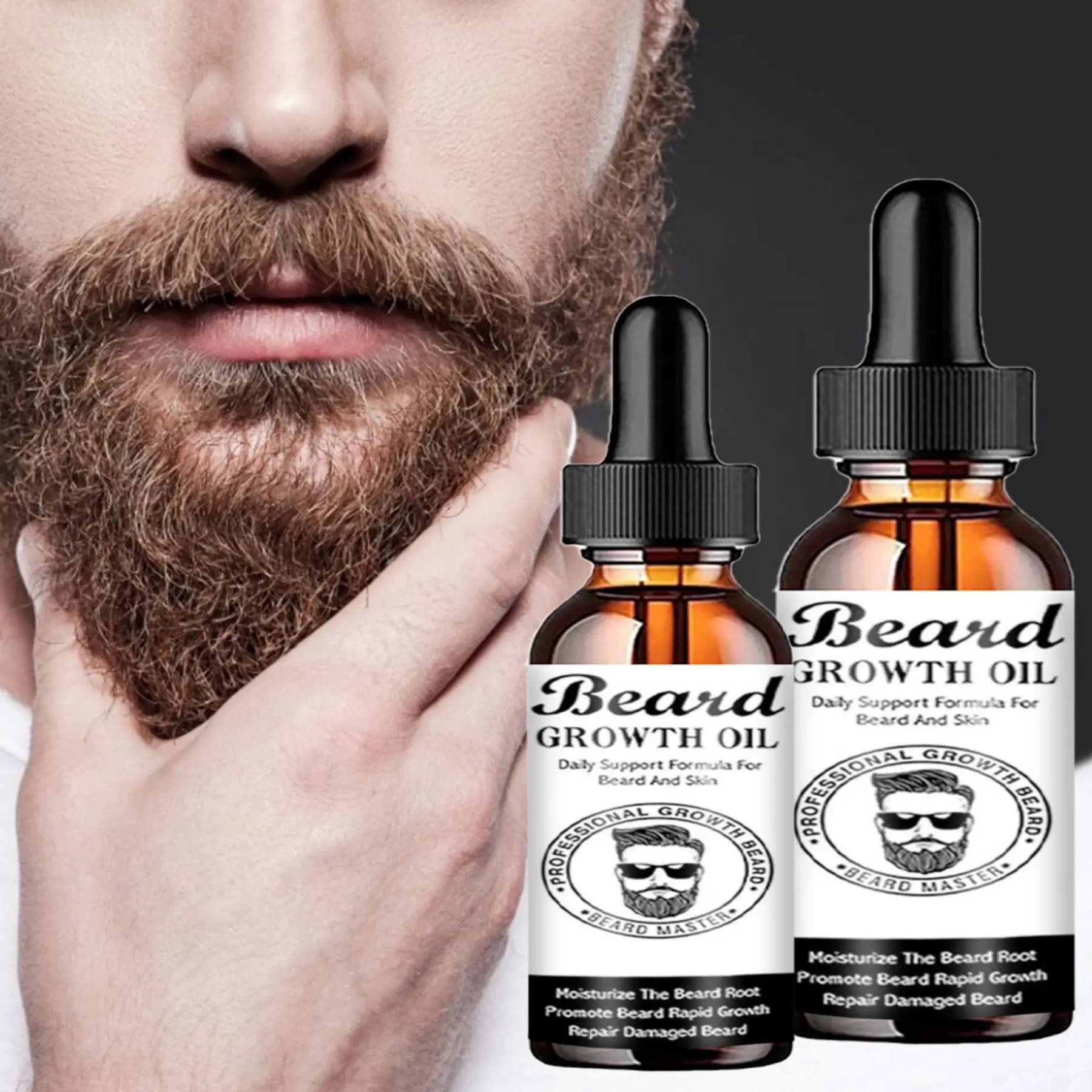 Huile à barbe pour hommes
