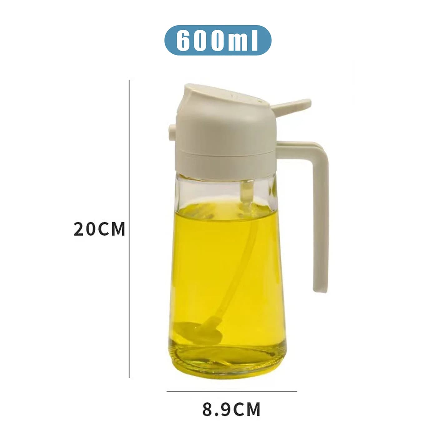 Pulvérisateur d'huile 20/16oz pour la cuisson-distributeur