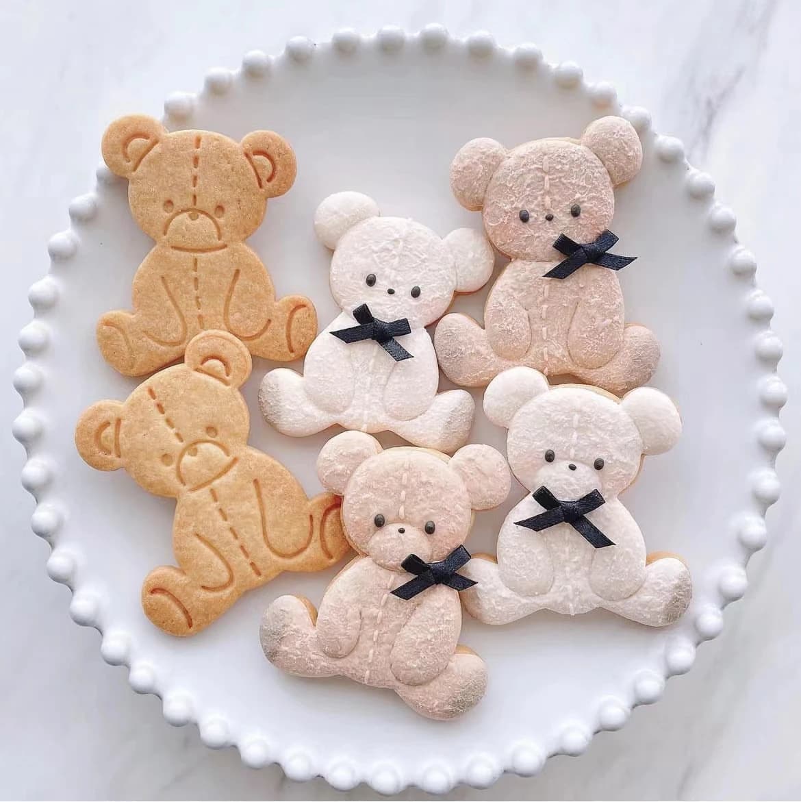 Moule à biscuits au beurre d'ours de dessin animé