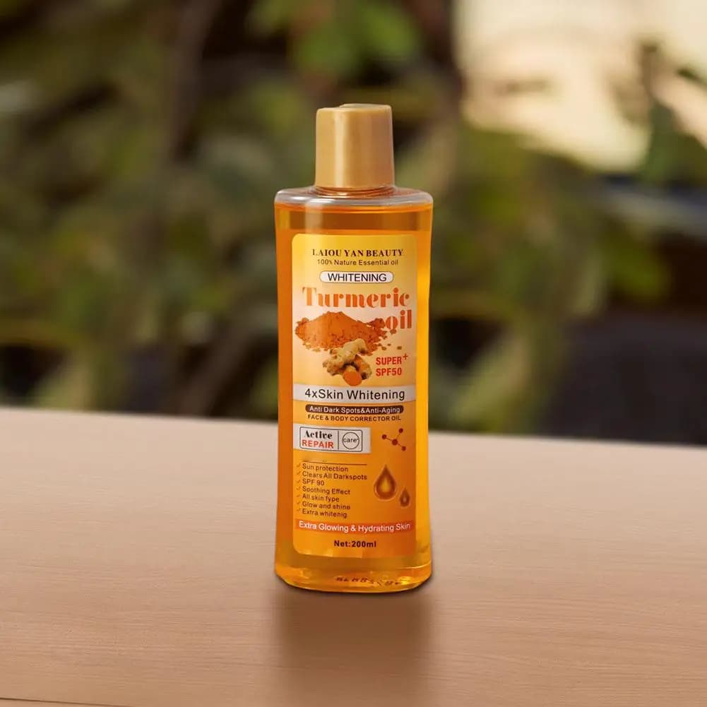 Huile essentielle de curcuma pour le visage et le corps