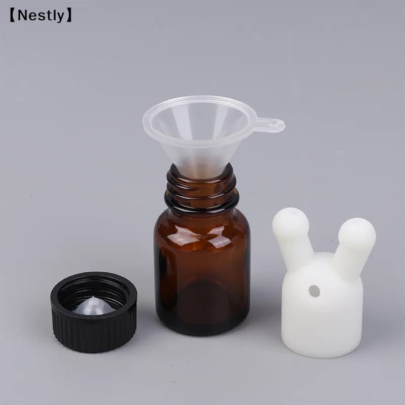Bouchon d'inhalateur d'huiles essentielles anti-fuite, mini distributeur d'huiles essentielles et de parfums, flacon inhalateur d'huiles essentielles〔Nest〕