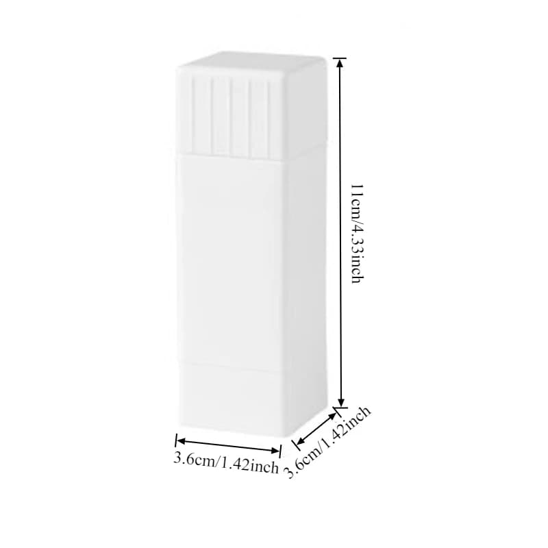 ​ ​ Épandeur de beurre vertical – Épandeur PP sans danger pour les aliments avec base pivotante, distributeur de beurre non gras. Parfait pour le petit déjeuner