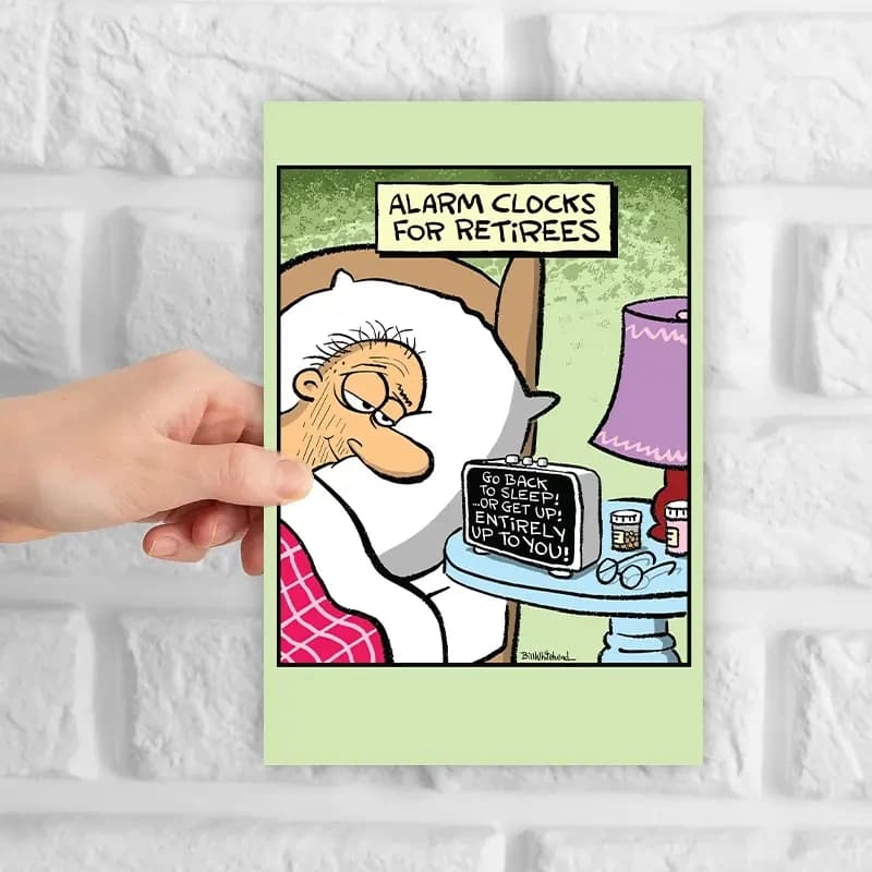 Carte de Retraite Intéressante 1 Pièce, Carte de Jeffplacées, Réveil pour Renders, Félicitations pour la Retraite, Bonne Retraite