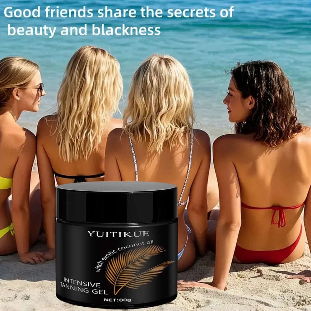 Gel de bronzage concentré