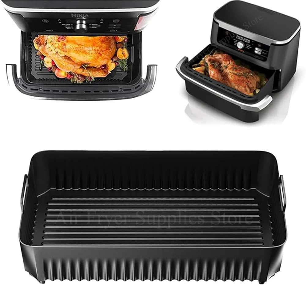 Moule de friteuse à Air rectangulaire pour Ninja Foodi Flex 10
