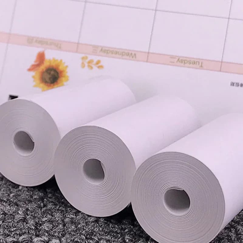 16 rouleaux de papier thermique 57x25 Mm