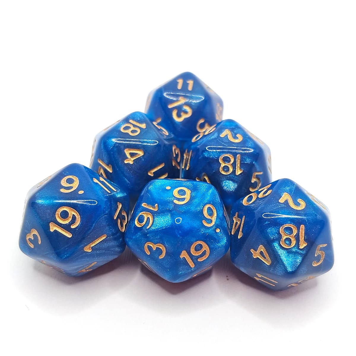 Dés à compter D20 Spindown, Pack de dés polyédriques D20 pour D&D, Magic the Gathering, D&D, Magic the Gathering, jeu de dés à 20 faces