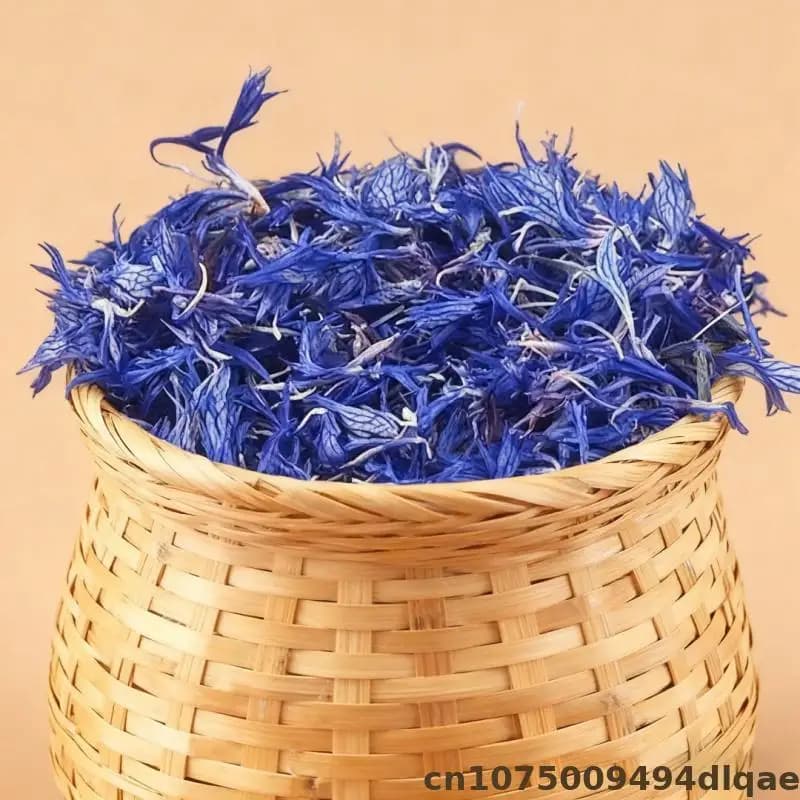 Fleurs séchées 100% naturelles : bleuet, calendula, safranier, pétales pour la beauté, les savons, les parfums, les bougies de mariage.