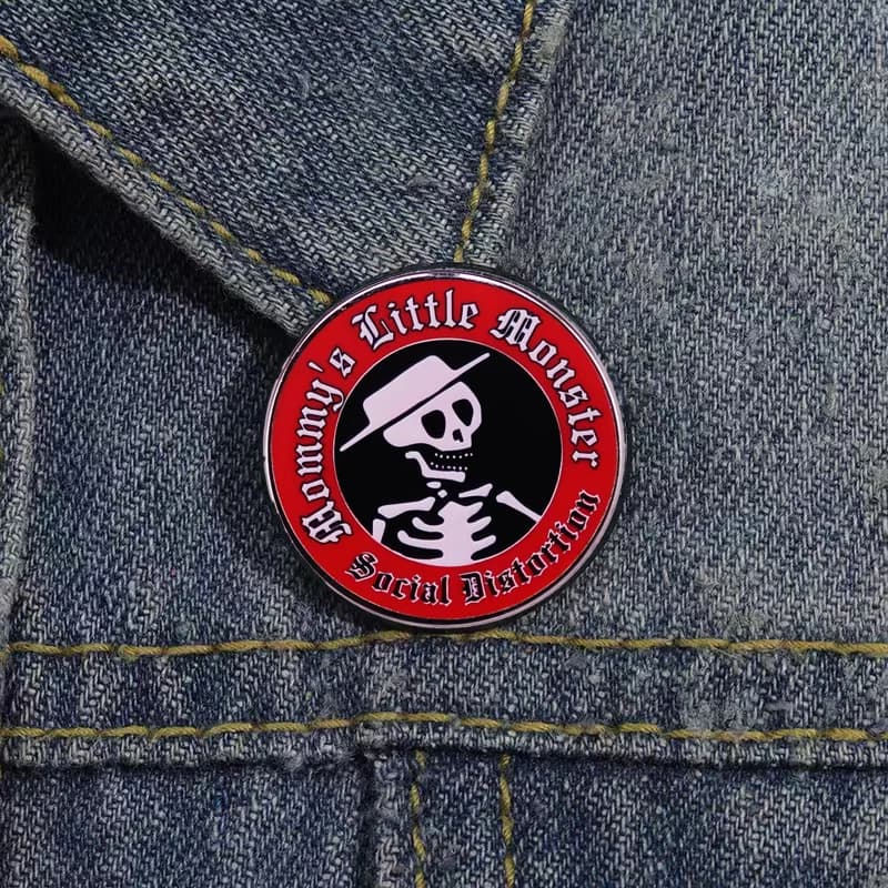 Broche de groupe Pop Rock, Badge de musique Punk drôle, sac à dos à la mode, Fan, amoureux de la musique, bijoux, accessoires pour vêtements, vente en gros